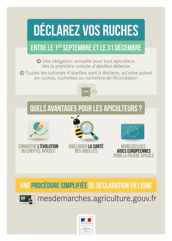 déclarez vos ruches