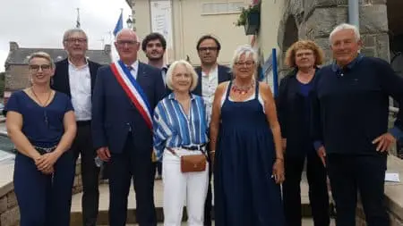 Le Maire d'Erquy et ses 8 adjoints