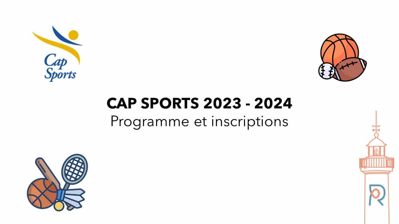 Cap Sports programme 2023-2024