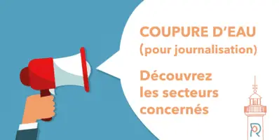 Coupures d’eau pour journalisation