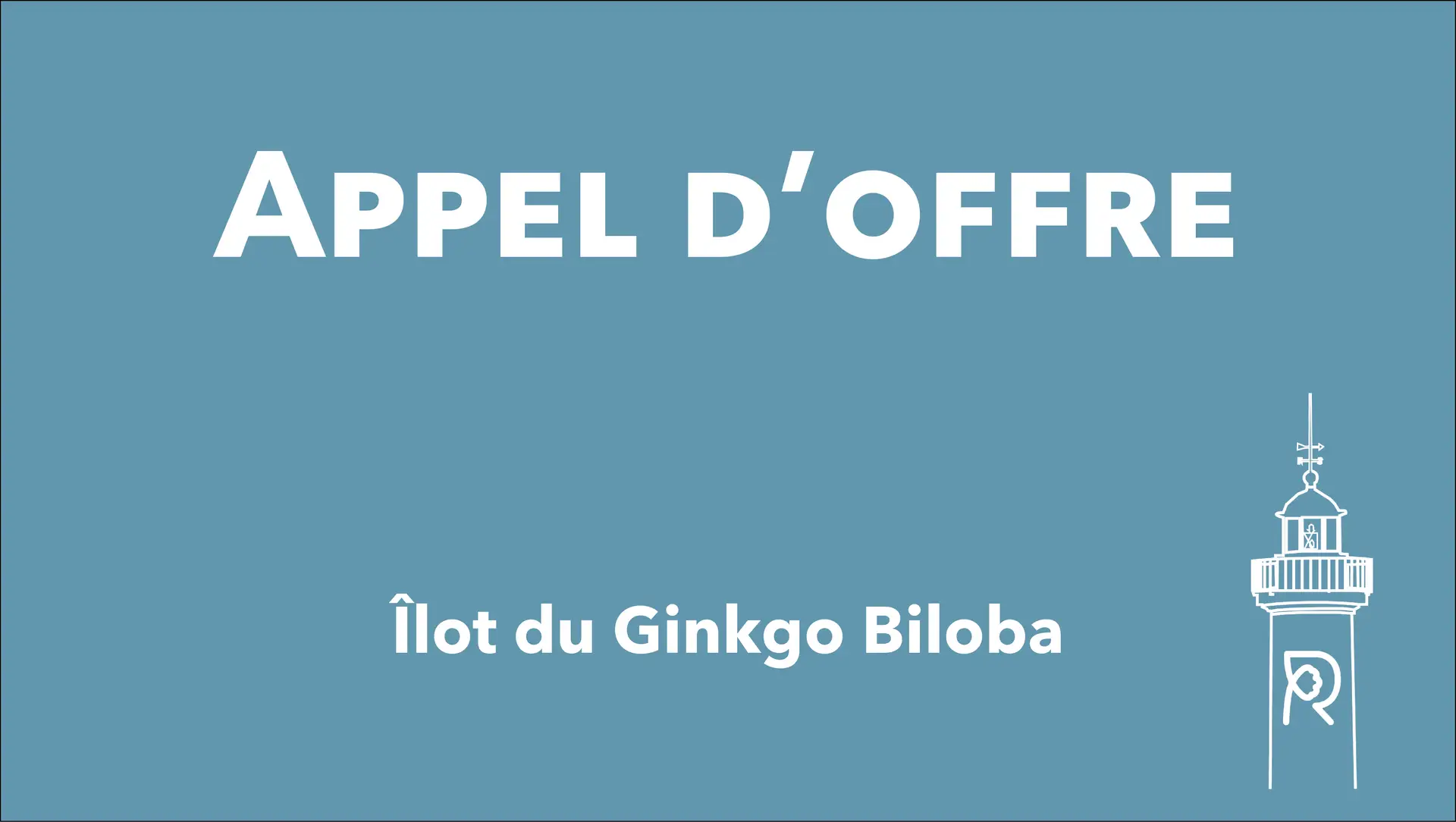 Appel d’Offre : Cession d’un ensemble immobilier communal – îlot du ginkgo biloba