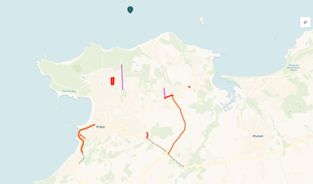 Travaux en direct sur la commune