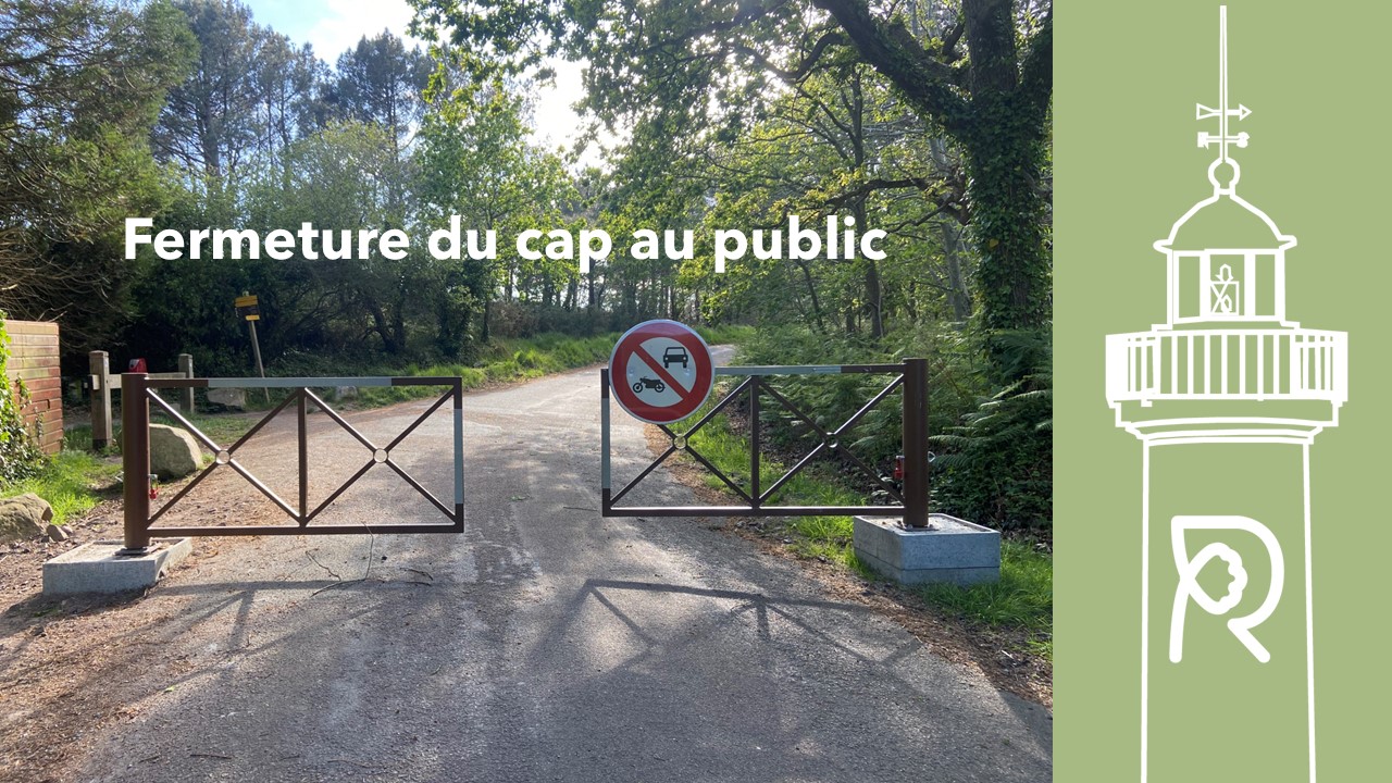 le cap d&rsquo;Erquy fermé au public