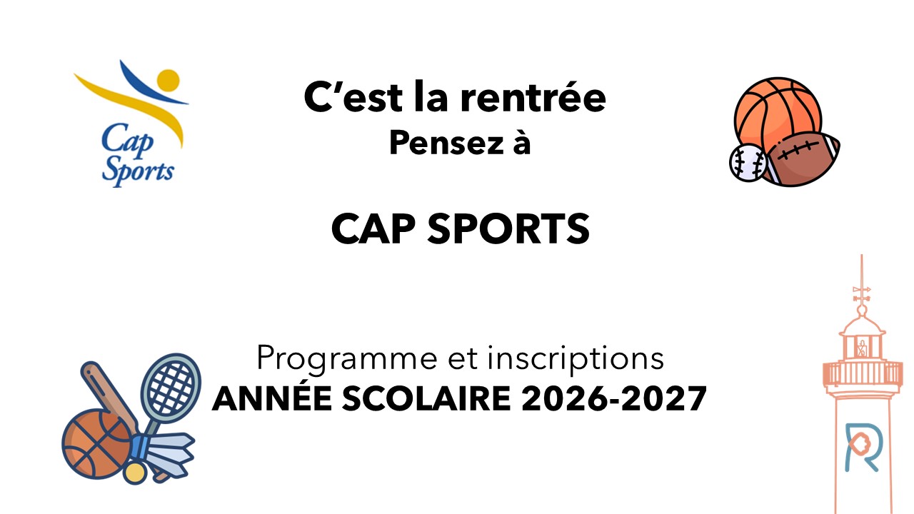 Cap Sports année scolaire 2026 -2027