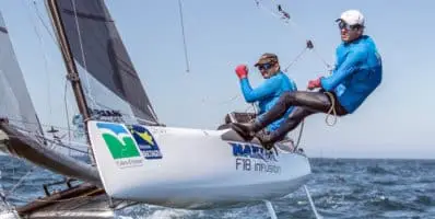Voile : Benoît Champanhac et Hugo Dhallenne champions du monde des raids à Erquy